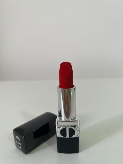 Rouge dior lipstick Dior Rouge, Dior Lipstick, Dior, Velvet, Red, Quick Saves