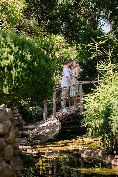 engagement photos at Zilker Botanical Garden, Austin, Texas Zilker Botanical Garden, Botanical Garden Photo Shoot, Elk Photography, Engagement Pictures Poses, Wedding Week, Engagement Photo Poses, Garden Photography, Austin Wedding Photographer, Garden Photos