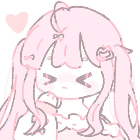 Anime Pfp Aesthetic, Cute Emotes, Pink Wallpaper Backgrounds, Kitty Drawing, Pfp Anime, Hello Kitty Drawing, Pfp Aesthetic, Anime Pfps, Minecraft Pixel Art