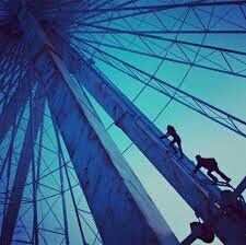 Divergent Ferris wheel scene Divergent, Ferris Wheel, Climbing, Wheel