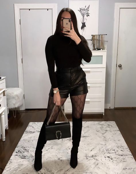 Pointy Heel Boots Outfit, Tall Black Heeled Boots Outfit, Black Pointy Boots Outfit, Black Heeled Boots Outfit, Pointy Boots Outfit, Pointed Boots Outfit, Heel Boots Outfit, Tall Black Boots Outfit, Heels Boots Outfit