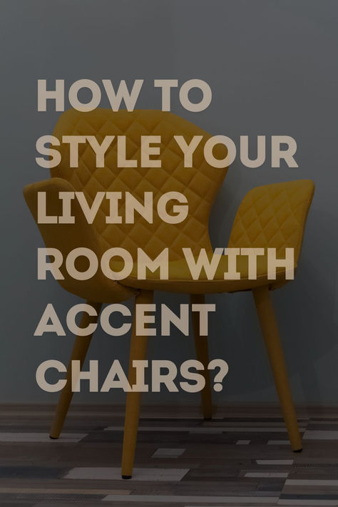 Living Room with Accent Chairs Living Room With Accent Chairs, Brown Accent Chair, Statement Chairs, Small Accent Chairs, Chair Ideas, Perfect Chair, Modern Accent Chair, Compact Living, Single Chair