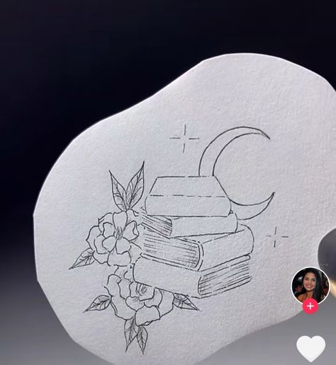 Book Inspired Tattoos, Desert Tattoo, Bookish Tattoos, Waist Tattoos, Tattoo Outline Drawing, Sibling Tattoos, Drawing Stencils, Stylist Tattoos, Book Flowers