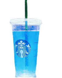 Stitch Starbucks Drink, Blue Starbucks Drink, Blue Starbucks, Korean Drink, Korean Drinks, Secret Menu Items, Starbucks Secret, Blue Drinks, Starbucks Drink