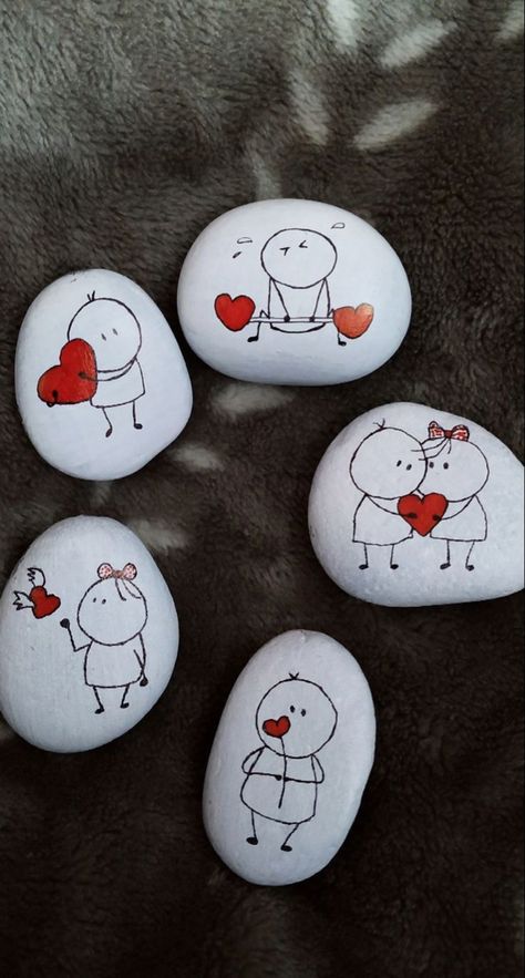 Painted Rock Animals, Diy Rock Art, Stone Art Painting, Painted Rocks Kids, Painted Rocks Craft, Happy Stones, Painted Rocks Diy, Rock Painting Ideas Easy, Rock Painting Patterns