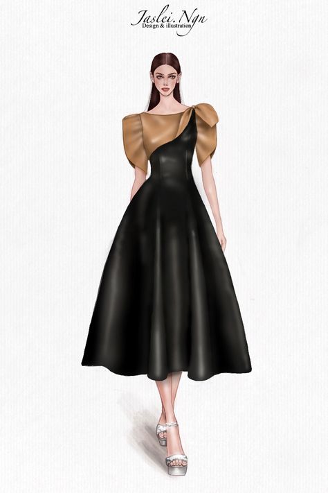 Flat Drawing Fashion, Drawn Dresses, Fashion Illustration Poses, Fashion Figure Drawing, Fashion Design Template, Fashion Drawing Sketches, Fashion Illustration Sketches Dresses, Sketches Dresses, Short Gowns