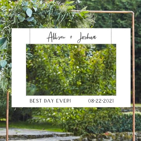 #weddings #decorations #signs Polaroid Photo Booths, Bridal Shower Photo Booth, Diy Wedding Photo Booth, Photo Prop Frame, Bridal Shower Photo Prop, Frame Printable, Frame Props, Sunflower Bridal Shower, Bridal Sunflowers