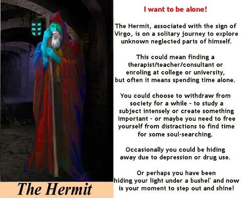 What Are Tarot Cards, Spiritual Tarot, Hermit Tarot, The Hermit Tarot, Learn Tarot, Cards Meaning, Card Meanings, Tarot Cards For Beginners, 78 Tarot Cards