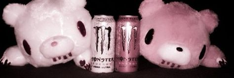 Creepy Cute Aesthetic Wallpaper Pc, Gloomy Bear Pc Wallpaper, Black And Pink Banner Discord Gif, Cute Gore Banner, Gloomy Bear Header, Dollcore Banner, Creepy Cute Banner, Gloomy Bear Wallpaper Desktop, Gloomy Bear Matching Pfp