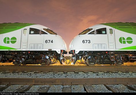 RailPictures.Net Photo: MPEX 673 GO Transit (Greater Toronto Transit Authority) MPI MP40PHT-T4AC at Toronto, Ontario, Canada by Michael Da Costa Toronto Transit, Toronto Subway, Go Transit, Canadian National Railway, Vintage Trains, Ferrari Racing, Railroad Photos, Electric Train, Toronto Ontario Canada