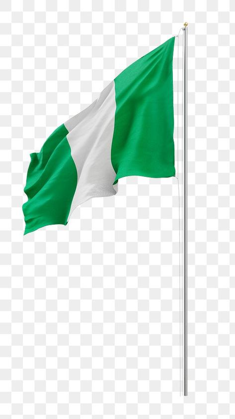 Flag Of Nigeria, Nigerian Flag, Nigeria Flag, Nigerian Culture, Flag Png, Png Text, Design Resources, Transparent Background, White Background