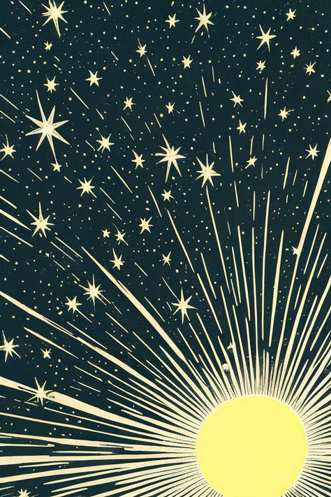 Gale Aesthetic, Celestial Journal, Celestial Illustration, Scrapbook Printing, Computer Wallpaper Desktop Wallpapers, Pottery Painting Designs, Astrology Art, Amazing Drawings, Sun And Stars