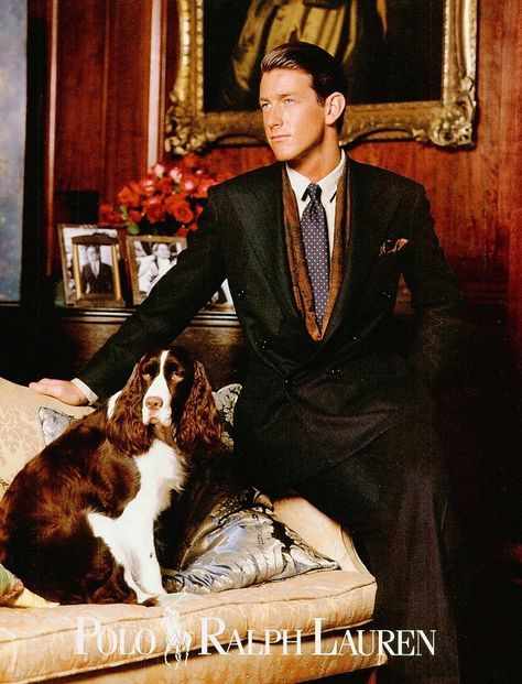 Old Ralph Lauren Adverts Ralph Lauren Vintage Ads, Ralph Lauren Ad Campaigns, Vintage Ralph Lauren Ads, Ralph Lauren Campaign, Ralph Lauren Ad, Ralph Lauren Ads, Ralph Lauren Aesthetic, Ralph Lauren Love, A Man In A Suit