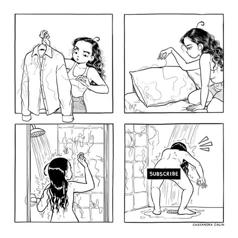 30 Relatable Comics About Everyday struggle Of Girls C Cassandra Comics, Cassandra Comics, C Cassandra, Father Son Relationship, Relatable Comics, Face Unique, Tapas Comics, Comic Book Drawing, Computer Virus