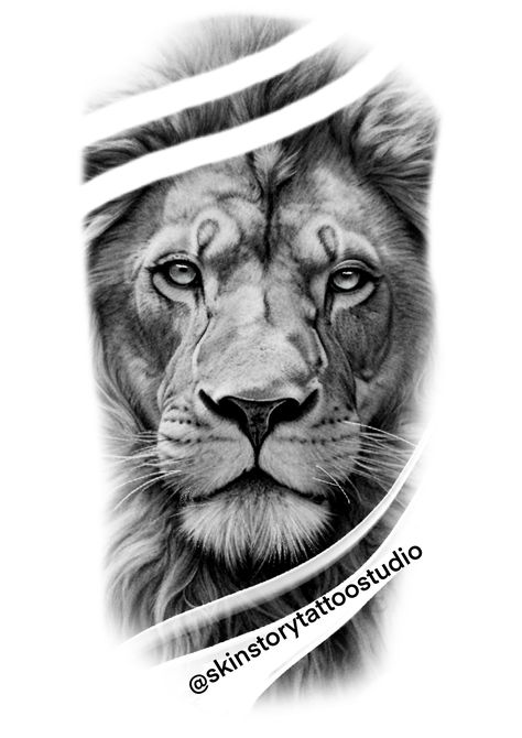 Lion Tattoo Design Male, Lion Tattoo Design Male Arm, King Lion Tattoo, Lions Tattoo, Lion Tattoo Design, King Lion, Big Cats Art, Lion Tiger, Lion Tattoo