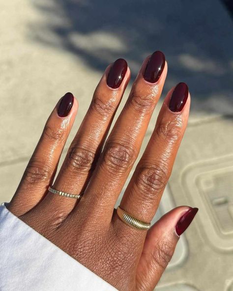 13 Cherry Mocha Nail Ideas for a Delicious Fall Manicure Nail Ideas For Winter, Holiday Party Nails, Cherry Mocha, Pretty Nail Polish Colors, Trendy Nail Polish, Pretty Nail Polish, Fall Manicure, Seasonal Nails, Red Nail Polish