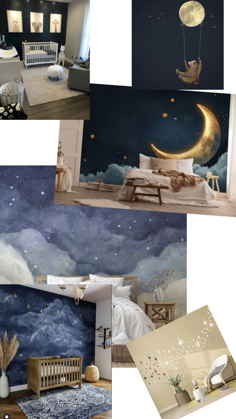 Goodnight Moon Nursery, Stardust Nursery, Celestial Nursery, Moon Stars Nursery, Star Themed Nursery, Neverland Nursery, Night Nursery, Moon Nursery, Nursery Room Design