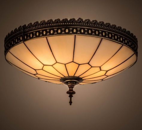 Vincent Honeycomb 15″ Dia Medium Arts & Crafts Flush Mount Ceiling Light Millwork Ideas, Victorian Ceiling, Victorian Lighting, Vintage Ceiling Lights, Dramatic Lighting, Butler Pantry, Cottage Ideas, Hallway Lighting, Design Statement