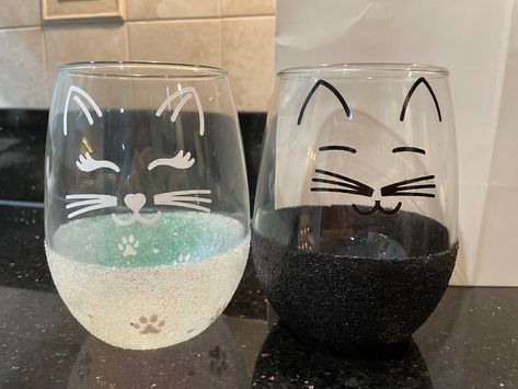 Cat
Cat wine glasses
Wine glasses
DIY crafts
DIY
Glitter
Peekaboo glass
Peekaboo Peekaboo Glitter Wine Glasses Diy, Peekaboo Wine Glasses, Holiday Gift Basket Ideas, Cricut Wine Glasses, Glitter Wine Glasses Diy, Crafts 2024, Holiday Gift Basket, Glitter Wine Glasses, Cat Wine