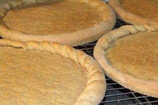 Berry Pizza, Flour Desserts, Whole Wheat Pizza Crust, Wheat Pizza Crust, Fresh Milled Flour, Hemming Jeans, Wheat Pizza Dough, Wheat Pizza, Whole Wheat Pizza