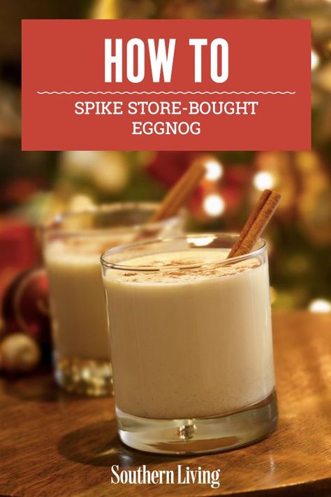 Alcohol Eggnog Drinks, Boozy Egg Nog Drinks, Spiked Egg Nog Recipe Homemade, Alcohol Eggnog Recipe, Egg Nog Drink Recipes, Egg Nog Punch Bowl, Egg Nog Shots Alcohol, Egg Nog With Alcohol, Egg Nog Cocktails Bourbon