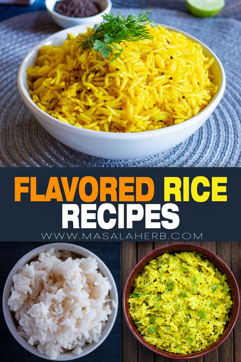 Rice Maker Rice Recipes, Ways To Flavor Rice, Rice And Broth Recipes, Aromatic Rice Recipe, Seasoned Basmati Rice, Rice Mix Ins, Flavored Minute Rice Recipes, Chicken Flavored Rice Recipes Easy, Rice Recipes With Vegetables