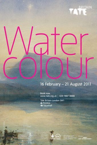 Alison Smith, Jmw Turner, J.m.w. Turner, Watercolor Workshop, Tate Gallery, Illustrations And Posters, Exhibition Poster, Art Posters, Graphic Design Posters