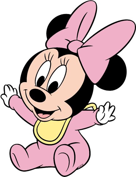 Mouse Drawings, Minnie Mouse Clipart, Minnie Mouse Drawing, Mouse Clipart, Drawing Baby, Baby Disney Characters, Sette Nani, Pluto Disney, Mouse Drawing