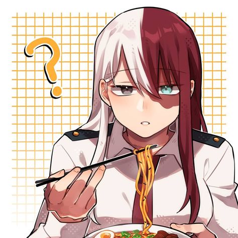 Genderbend Fanart, Fem Todoroki, Todoroki Cosplay, Anime Motorcycle, Eating Ramen, Ochako Uraraka, Samurai Art, Black Clover Anime, Hero Costumes