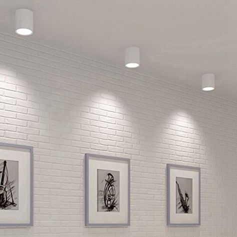 Spot Light Ideas, Surface Mounted Lights, Surface Mounted Light, Surface Downlight, Surface Mounted Downlight, Downlight Ceiling, Fancy Living Rooms, High Ceiling Lighting, Cheap Ceiling Lights