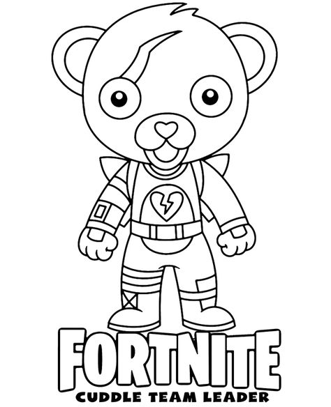 Printable Fortnite bear skin Fortnite Coloring Pages, Teddy Bear Coloring Pages, Bear Coloring Pages, Free Coloring Sheets, Coloring Pages For Boys, Coloring Pages For Girls, Cartoon Coloring Pages, Color Worksheets, Coloring Pages To Print