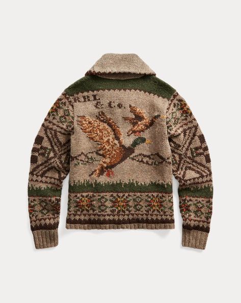 RRL Men's Clothing & Accessories | Ralph Lauren Double Rl, Grandpa Style, Ralph Lauren Style, Mode Inspo, Men's Knit, Fair Isle, Urban Fashion, Sweater Outfits, Men's Clothing