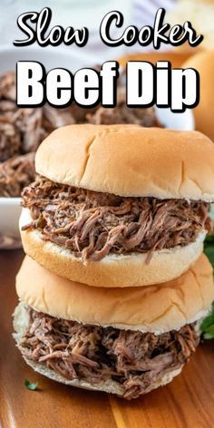 Hot Beef Sandwiches, Crockpot Beef Stew, Stew Crockpot, Beef Sandwich Recipes, Slow Cooker Roast Beef, Beef Dip, Stew Beef, Crockpot Recipes Beef Stew, Delicious Slow Cooker Recipes