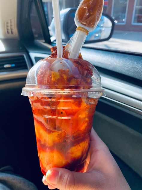 #mangonada #mangoicecream #mango #good #story Mangonada Aesthetic, Mango And Chamoy, Mango And Tajin, Mango With Chamoy, Mexican Mango Drink, Mango Ice Cream, Mexican Food Recipes, Mango, Condiments