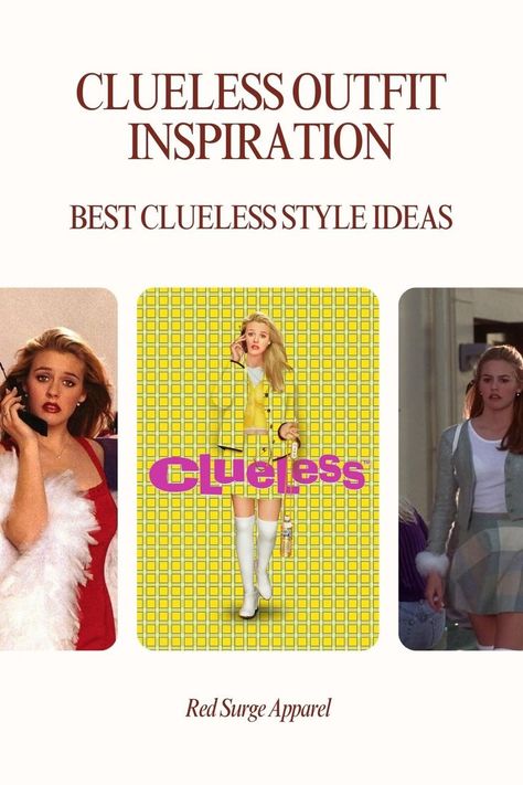 Clueless Outfit Inspiration - Best Clueless Style Ideas Clueless Outfits Inspiration, Iconic 90s Fashion, Clueless Style, Cher And Dionne, Clueless Fashion, Cher Horowitz, Iconic 90s, Clueless Outfits, 90s Looks