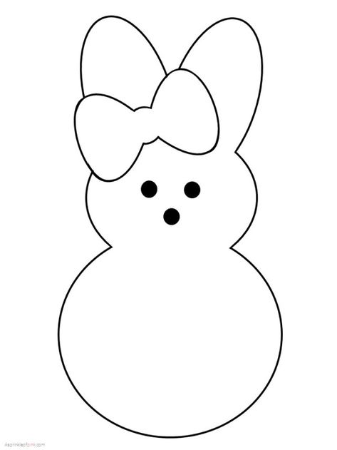 Peep Crafts For Kids, Peep Craft Preschool, Easter Crafts For Toddlers Printables, Kindergarten Peeps Activities, Peep Printable Free, Easter Craft Printables Free, Peeps Activities For Kindergarten, Free Peeps Printables, Peep Svg Free