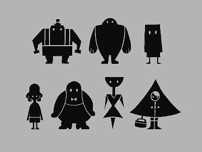 Skillshare: Shape Language In Character Design by Brian Shepard | Dribbble | Dribbble Character Shape Language, Shape Theory Character Design, Square Character Design, Character Shape Design, Shape Language Character, Shape Language Character Design, Shape Theory, Blank Character, Stylised Character