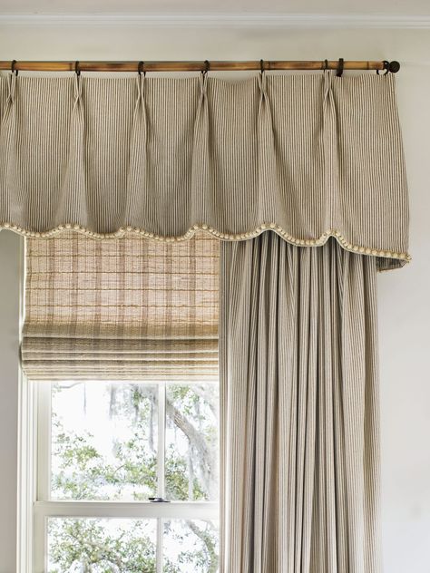 Unexpected Pairings Southern Living Homes, Southern Home, Curtain Designs, Universal Furniture, Southern Living, Window Coverings, The Window, Guest Bedroom, Old Houses