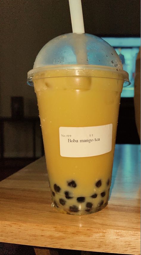 Mango Boba Aesthetic, Boba Tea Mango, Boba Tea Pictures, Mango Boba Tea, Boba Mango, Mango Bubble Tea, Boba Tea Aesthetic, Free Christmas Greetings, Mango Boba