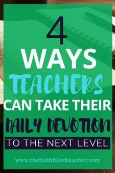 Check out these tips made just for Christian teachers to ramp up their daily devotion. Teacher Devotions, Teacher Prayer, What Is Evil, School Prayer, Teacher Quotes Inspirational, Uplifting Thoughts, Daily Devotion, I Have Spoken, Joy Of The Lord