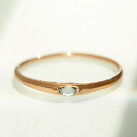 Laurie Fleming on Instagram: “A singing sliver of faceted moonlight🌙 We captured & carved a bright little moonbeam and embedded it into our Moondew Signet just for…” Signet Engagement Rings, Laurie Fleming, Pearl Wedding Ring, Forever Rings, Ring Bands, Rosecut Diamond Ring, Fine Ring, 14k Gold Ring, Engagement Jewelry