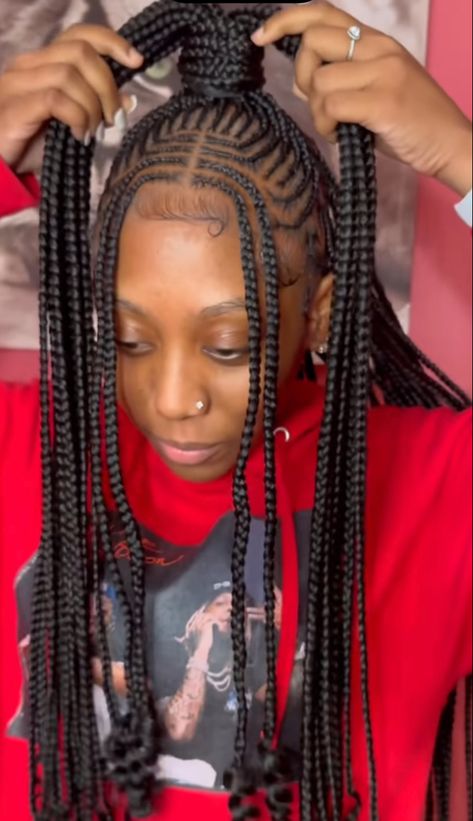 Latest Hair Braids, Black Kids Braids Hairstyles, Cute Summer Hairstyles, Short Box Braids Hairstyles, Braided Hairstyles For Black Women Cornrows, Feed In Braids Hairstyles, Temu App, Quick Weave Hairstyles, Box Braids Hairstyles For Black Women