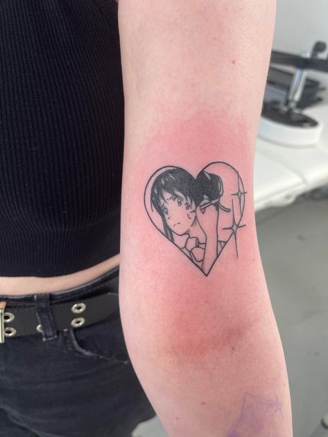 Your Name Anime, Name Tattoo, Name Tattoos, Matching Tattoos, Anime Tattoos, Couple Tattoos, Mini Tattoos, Tattoo You, Future Tattoos