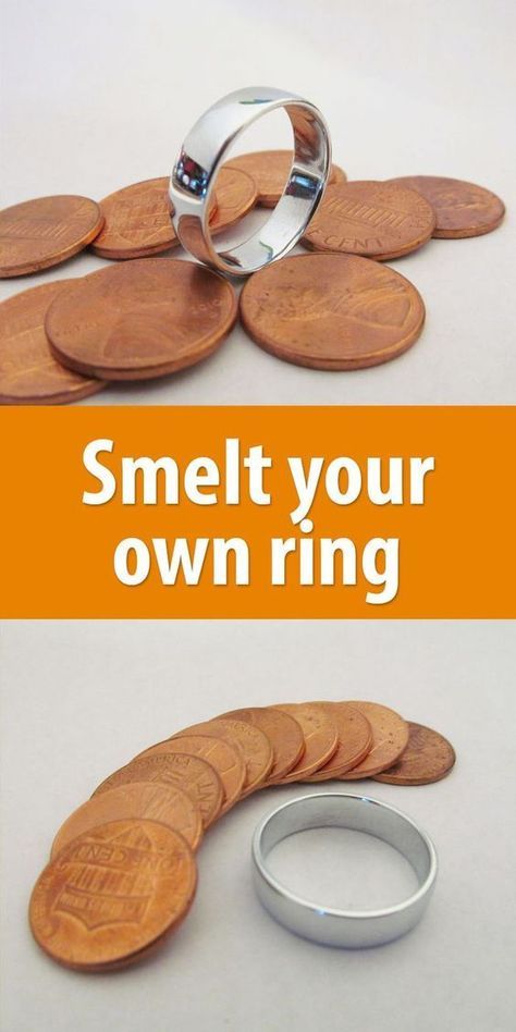 Copper Decor, Copper Diy, Astuces Diy, Metal Working Projects, How To Make Rings, Diy Metal, A Penny, Metal Projects, Diy Rings