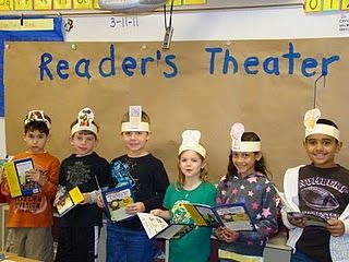 Reader's theatre - the simple backdrop makes it more "official" Theatre Kindergarten, School Library Lessons, Story Script, Readers Theatre, Simple Backdrop, Reader's Theater, Slp Materials, Inquiry Learning, Readers Theater