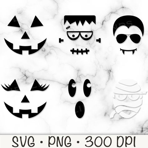 Frankenstein Face Svg, Pumpkin Frankenstein Face, Pumpkin Frankenstein, Frankenstein Face, Frankenstein Pumpkin, Mummy Pumpkin, Halloween Gesicht, 1 Clipart, Ombres Portées