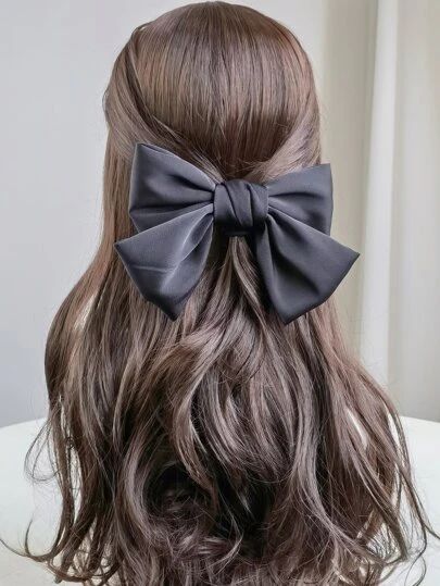 Knot Ponytail, Long Hair Clip, Celtic Hair, Black Hair Bows, Beautiful Hair Accessories, French Clip, Toddler Hair Clips, Head Accessories