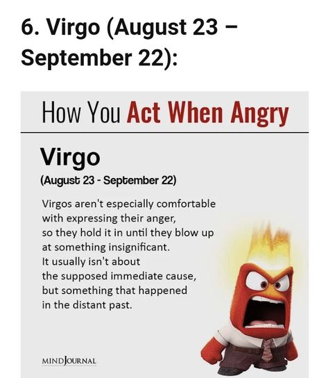 Virgo Anger, Virgo Emotions, September Virgo, Virgo Stuff, Virgo Energy, Zodiac Fashion, Virgo Astrology, Virgo Personality, Virgo Memes