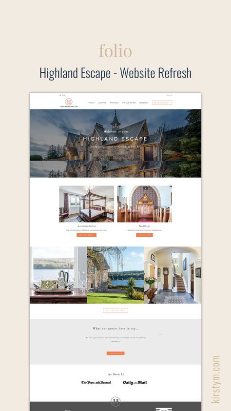 Clean Website Design, Hotel Website Design, App Design Layout, Beautiful Websites, M Design, Guest Houses, Squarespace Website Design, Website Template Design, Design Websites