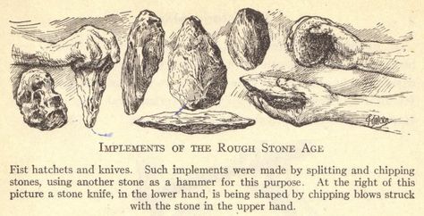 Paleolithic Tools | Student Handouts Paleolithic Tools, Ancient Artifacts Prehistoric, Stone Knife, Stone Age Tools, Paleolithic Era, Arrowheads Artifacts, Ancient Tools, Stone Tools, Early Humans